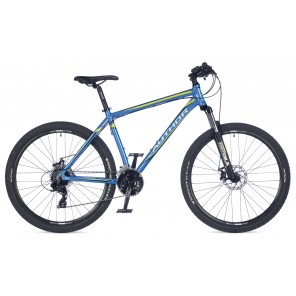 AUTHOR Rival 2017 19" modrá/limeta/černá MTB XC 27" kolo