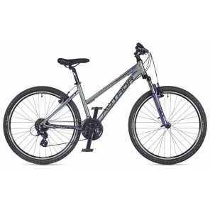 Dámské MTB kolo AUTHOR Quanta 2018  stříbrná/fialová 